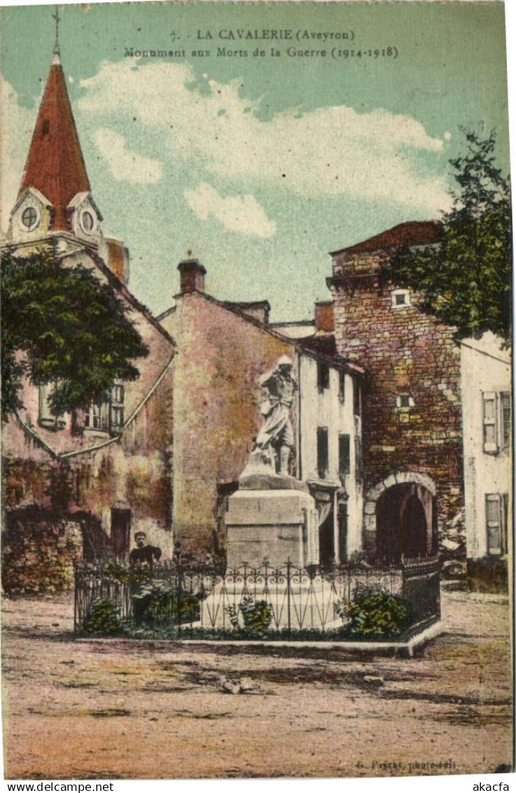 CPA LA CAVALERIE - Monument aux Mort de la Guerre (1914-1918) (161083)