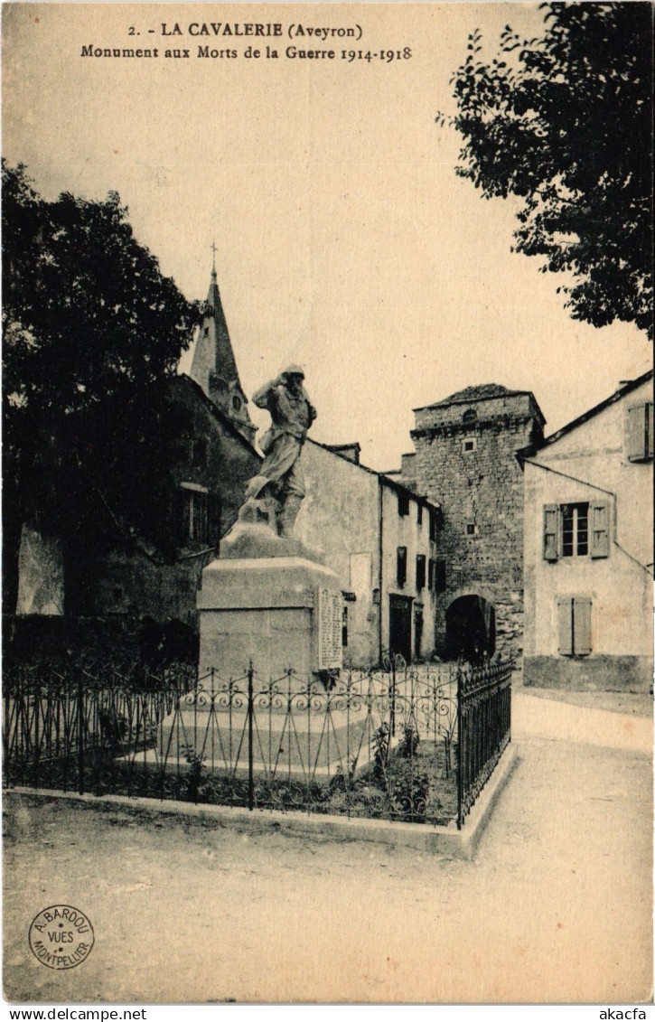 CPA La Cavalerie - Monument aux Morts de la Guerre 1914-1918 (113258)
