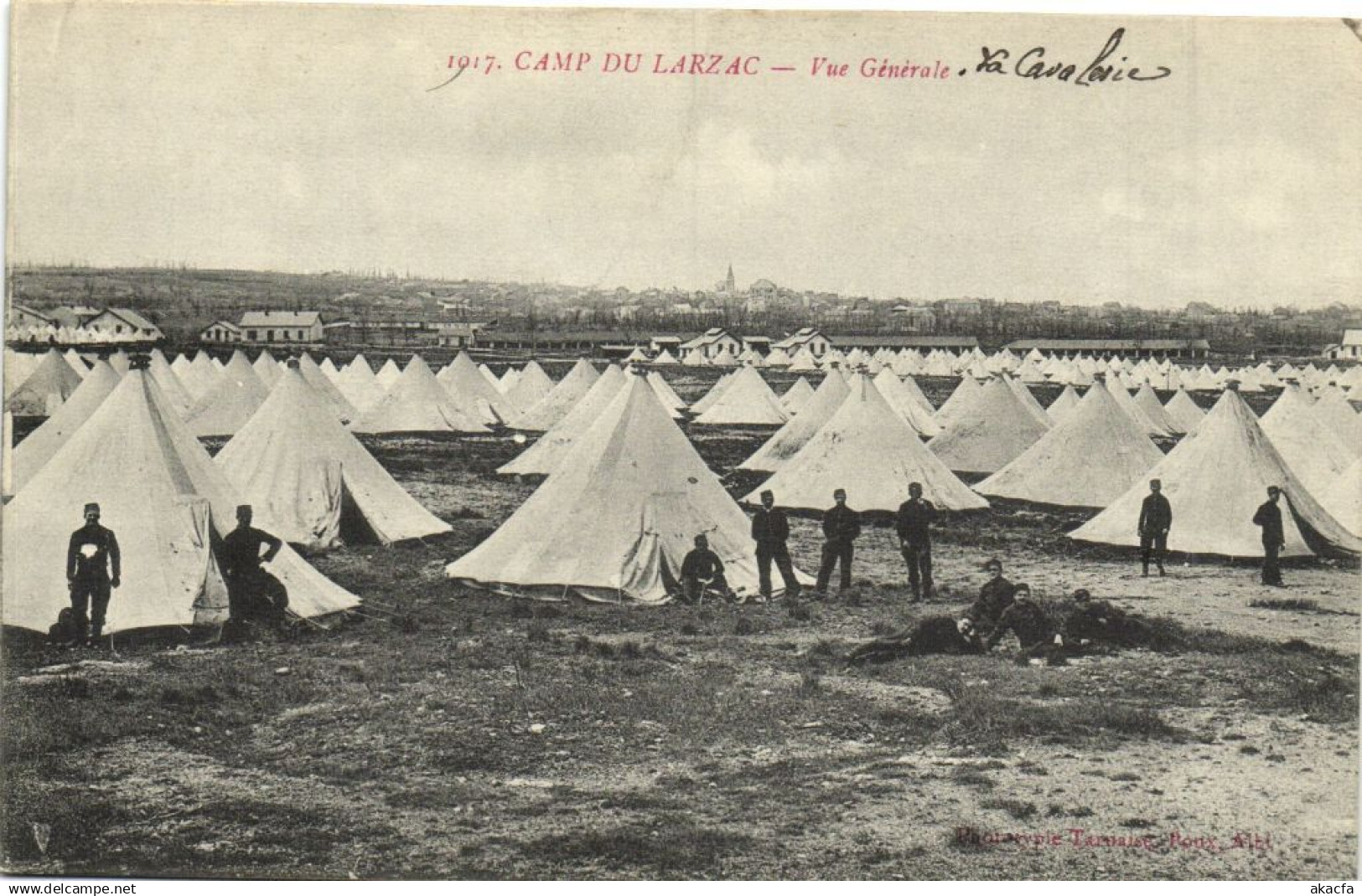 CPA LA CAVALERIE - Vue générale (161039)