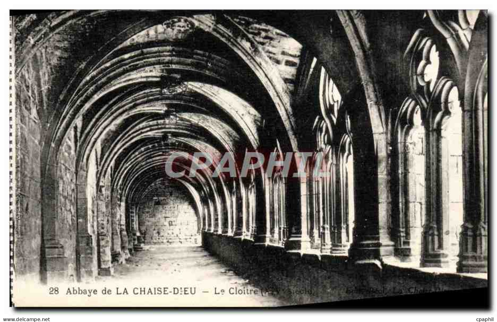 CPA La Chaise Dieu Abbaye Le cloitre