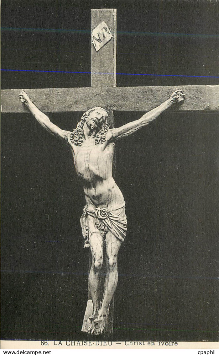 CPA la Chaise Dieu Christ en Ivoire