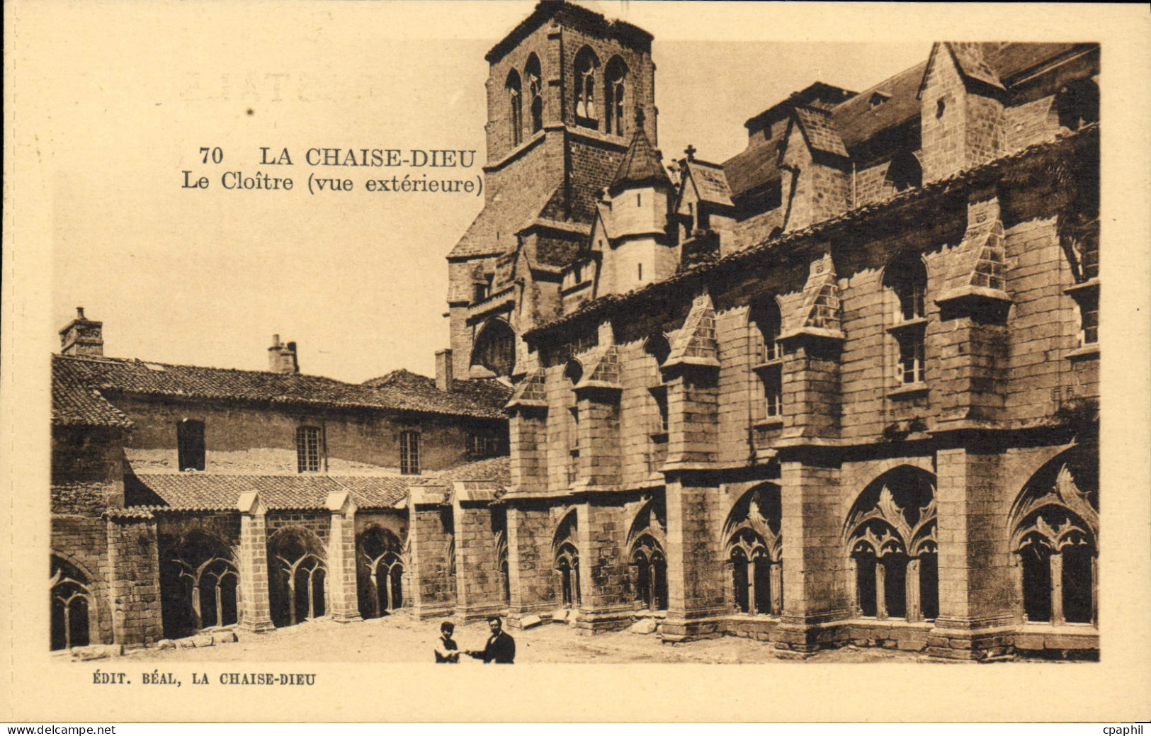 CPA La Chaise Dieu Le Cloitre