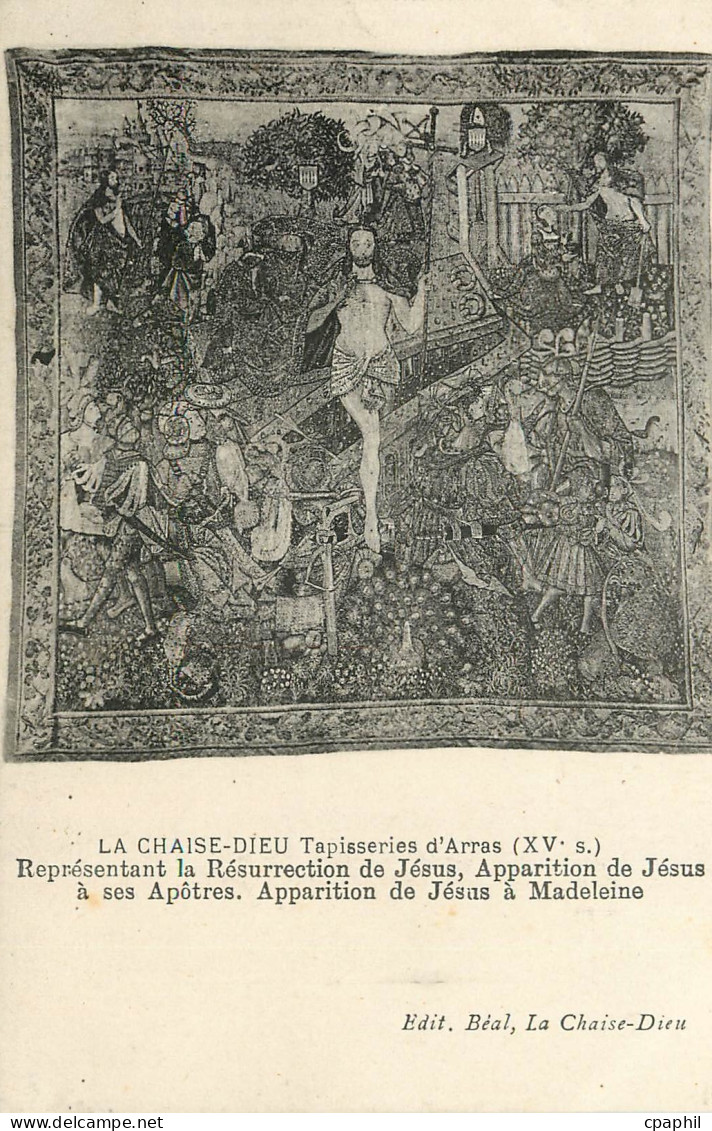 CPA La Chaise Dieu Tapisseries d'Arras
