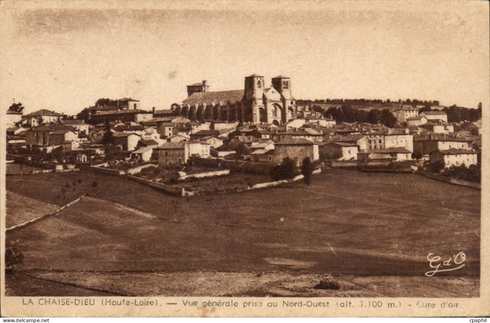 CPA La Chaise Dieu Vue generale