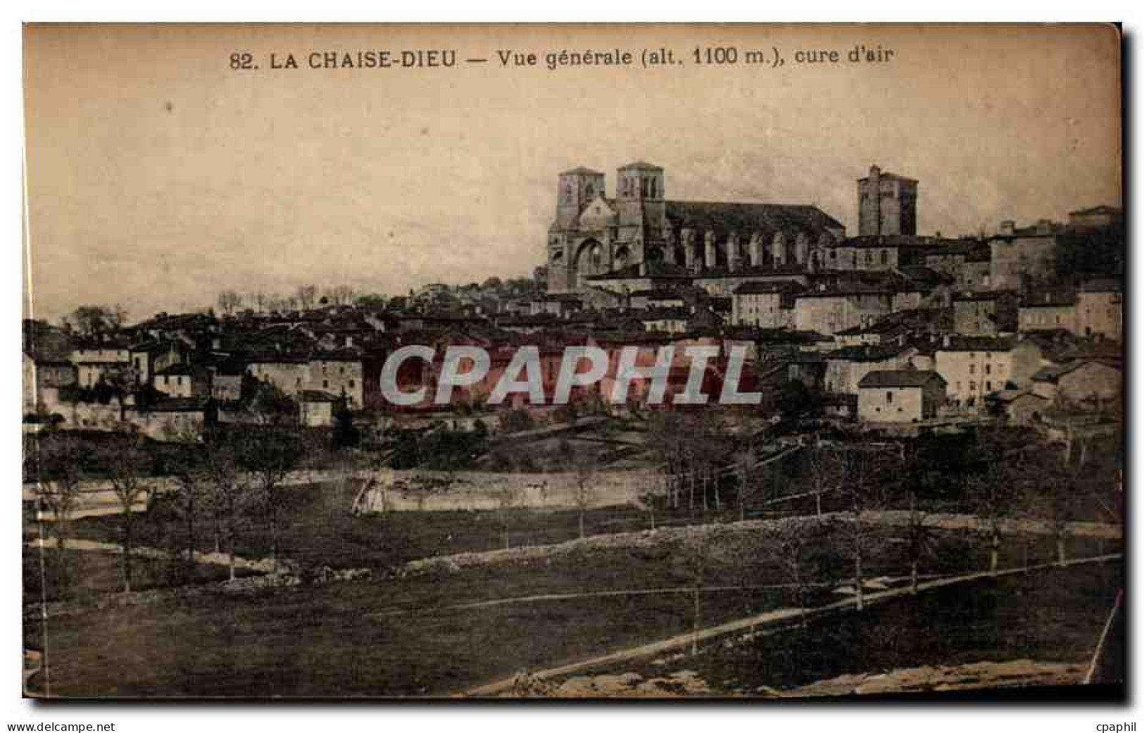 CPA La Chaise Dieu Vue generale