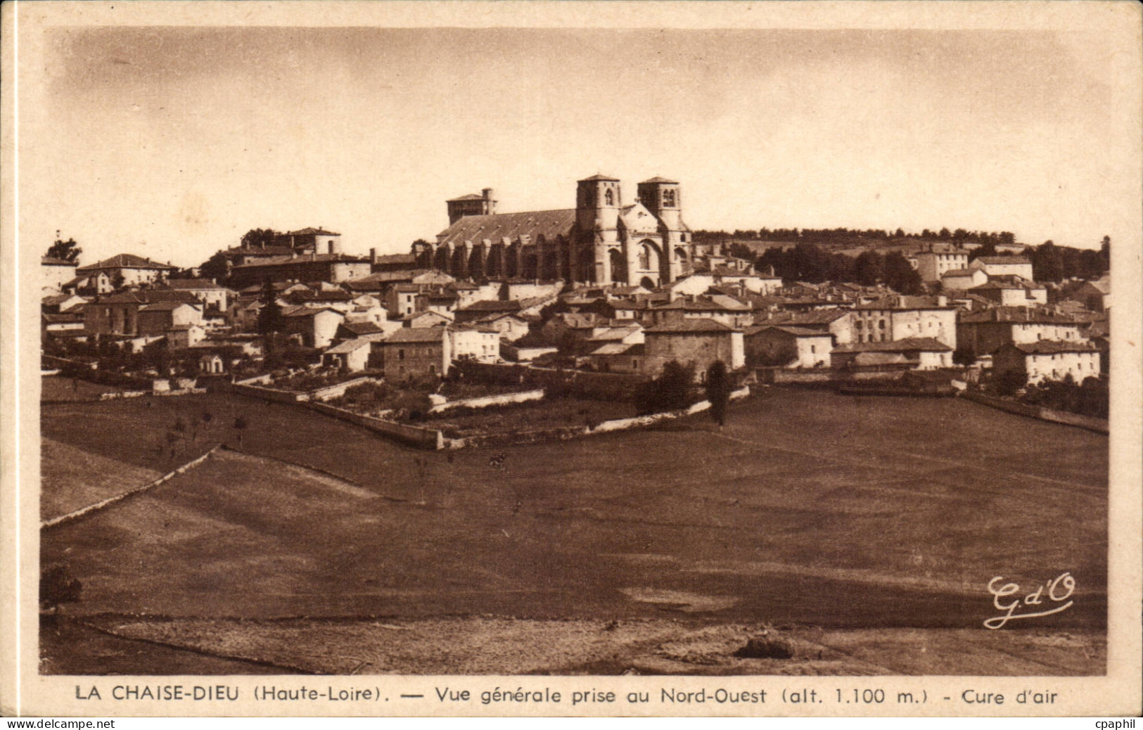 CPA La Chaise Dieu Vue generale