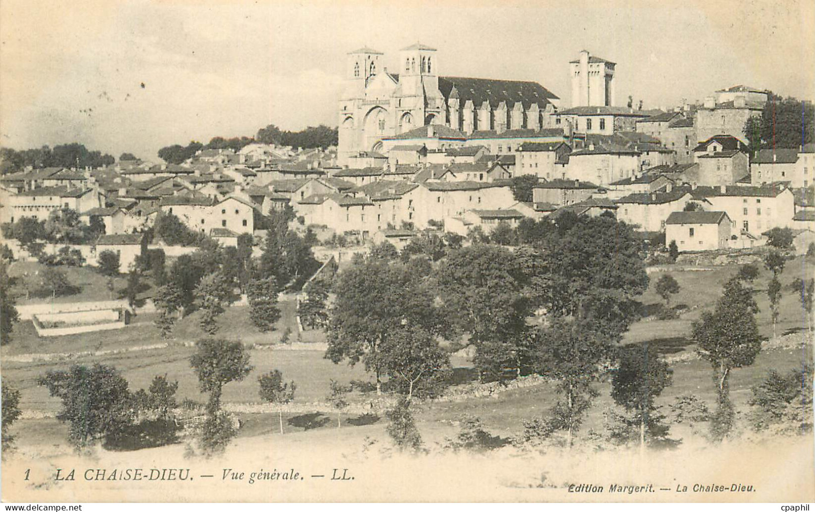 CPA la Chaise Dieu Vue Generale