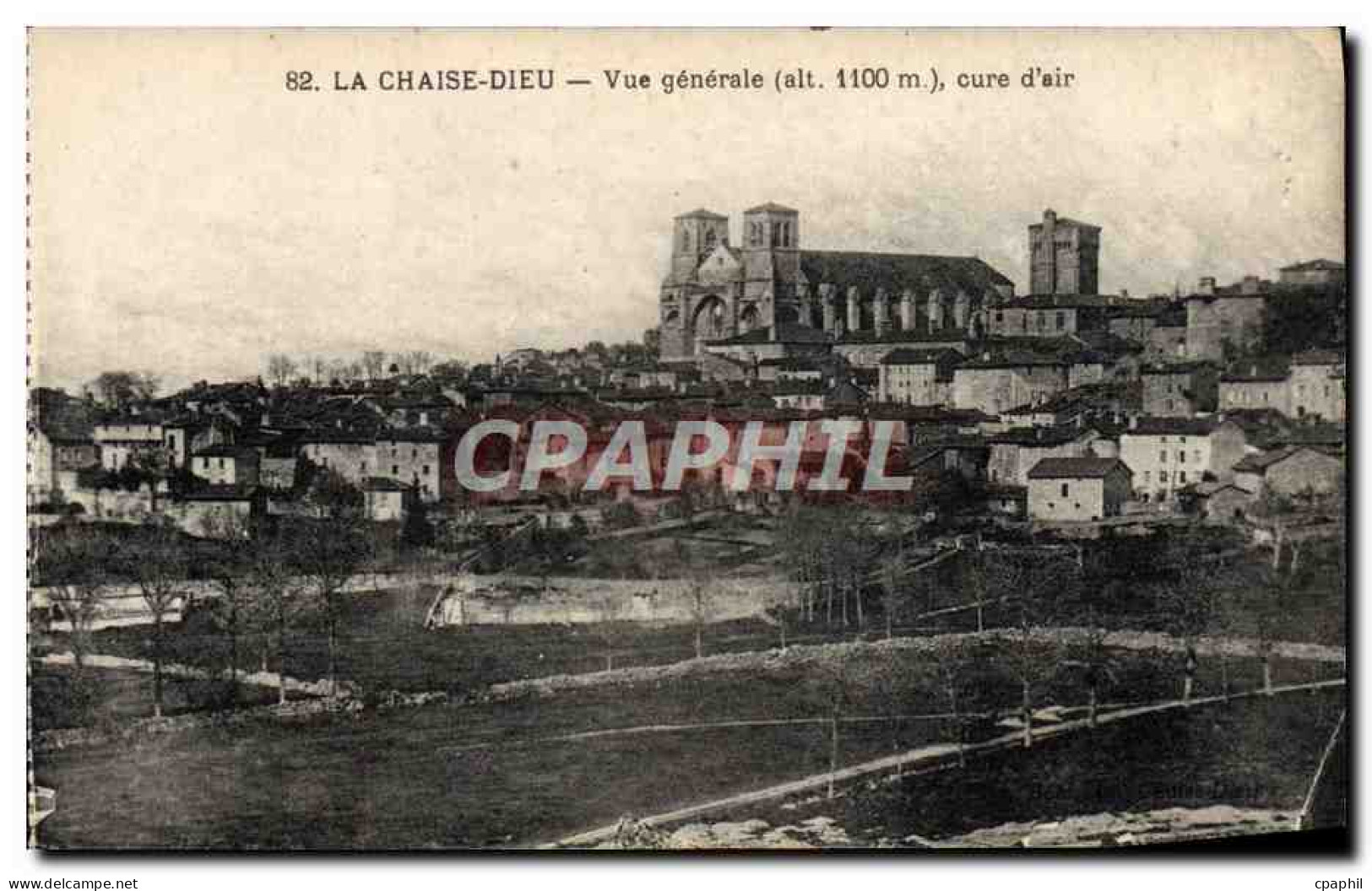 CPA La Chaise Dieu Vue Generale