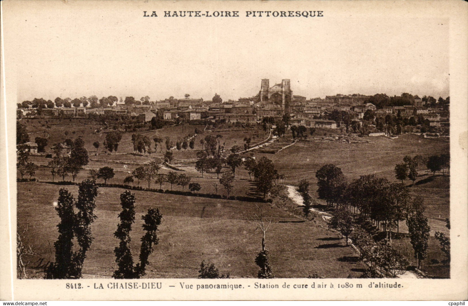 CPA La Chaise Dieu Vue panoramique