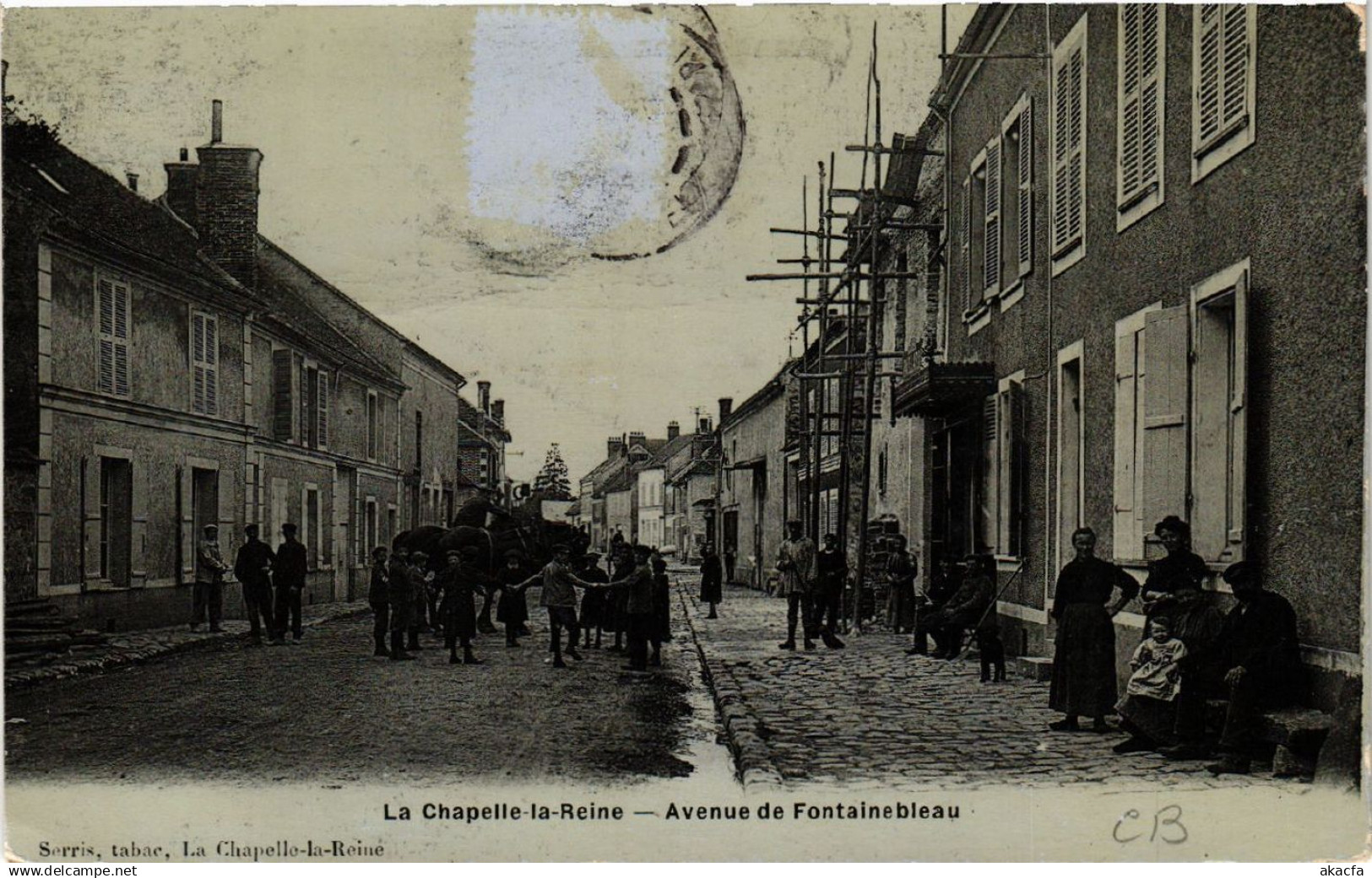 CPA La Chapelle la Reine - Avenue de FONTAINEBLEAU (472267)