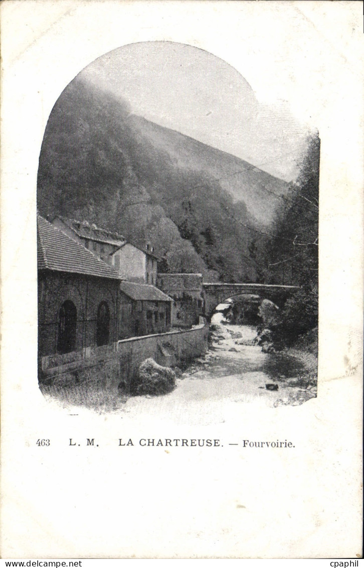 CPA La Chartreuse Fourvoirie