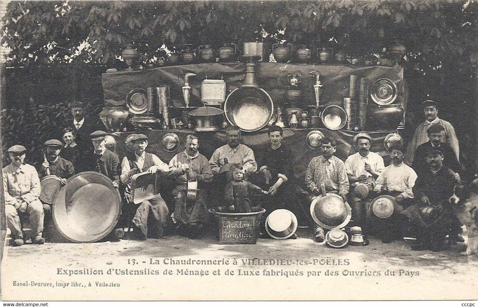 CPA La Chaudronnerie à Villedieu-les-Poëlles