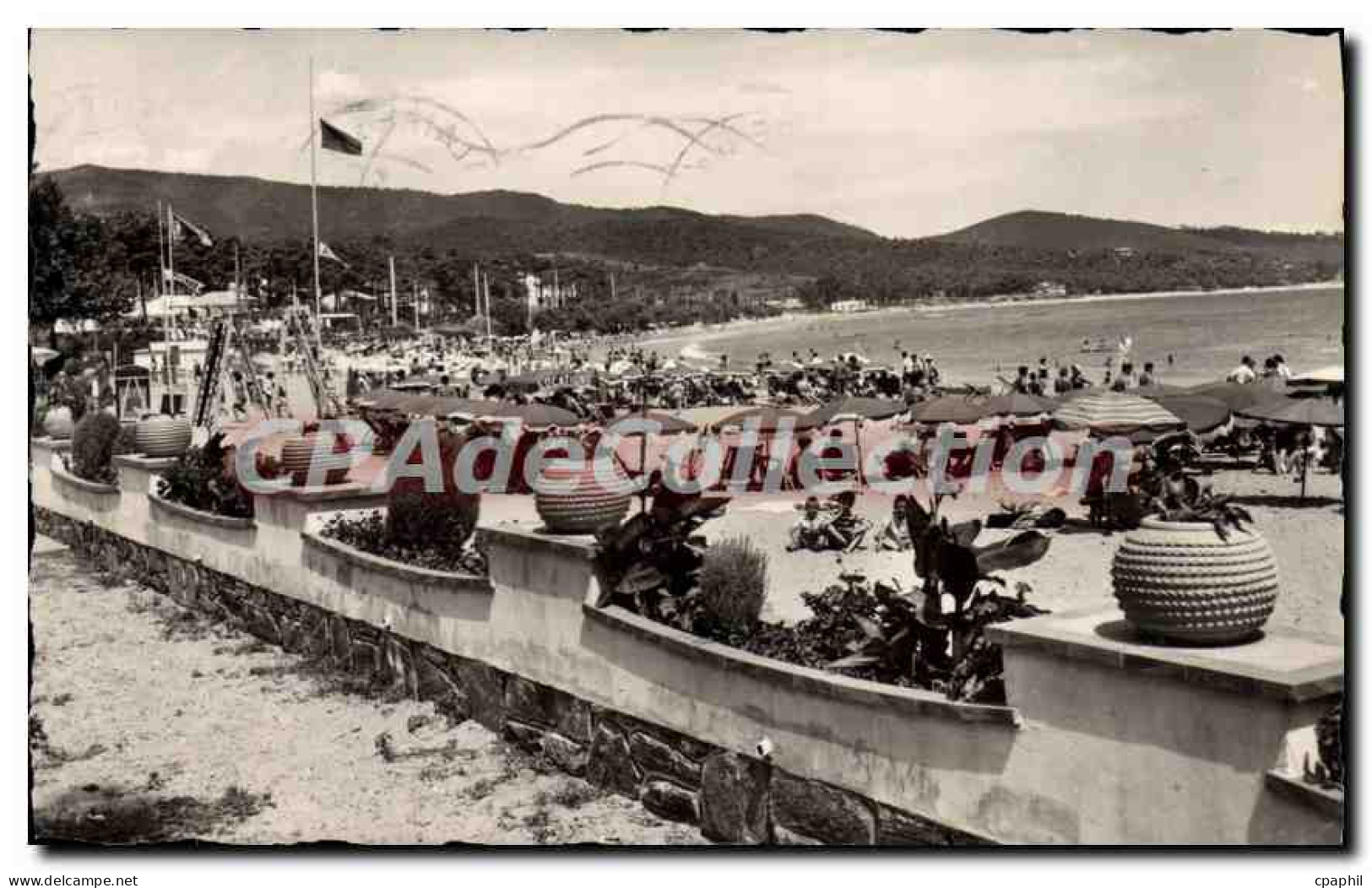 CPA La Corniche des Maures Cavalaire sur Mer Var La Plage