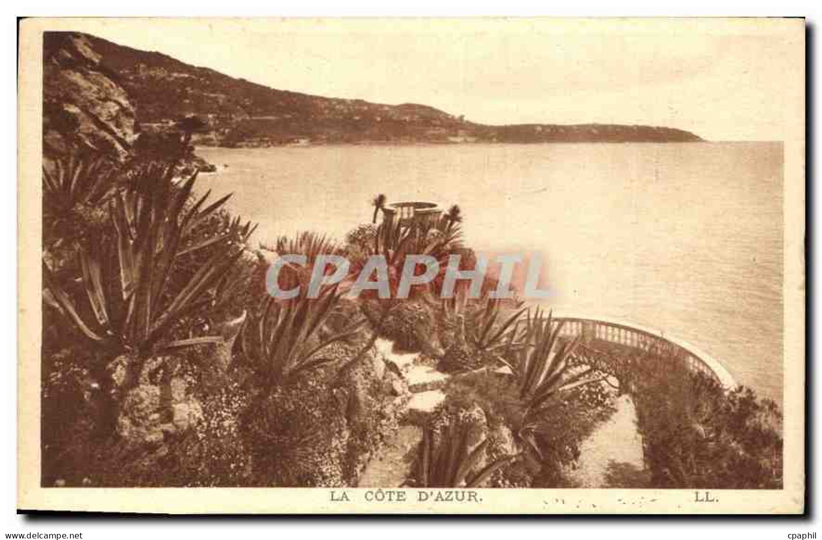 CPA La Cote d'Azur