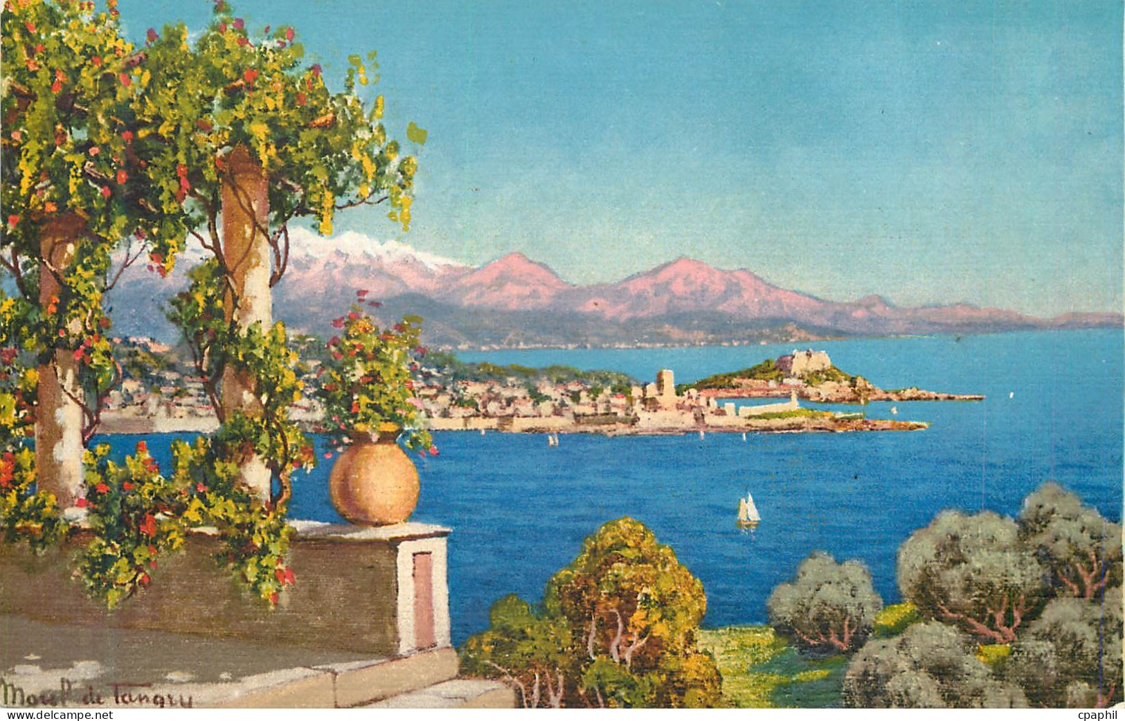 CPA la Cote d'Azur Antibes