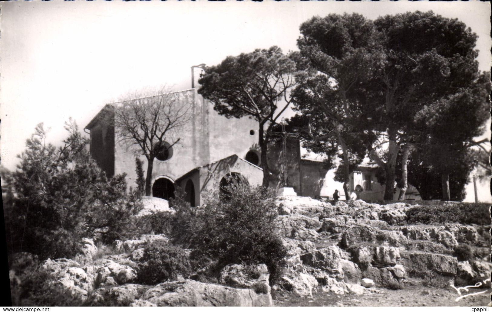 CPA La Cote d'Azur Le Cap d'Antibes Sanctuaire de la Garoupe