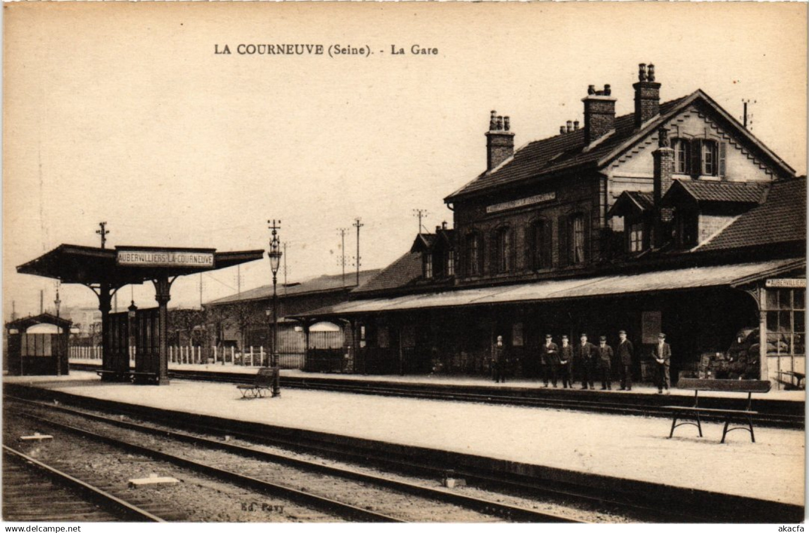 CPA La Courneuve La Gare (1360824)