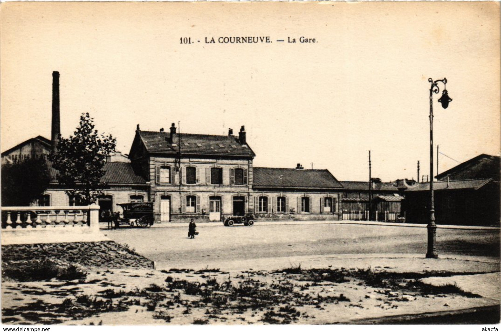 CPA La Courneuve La Gare (1360825)