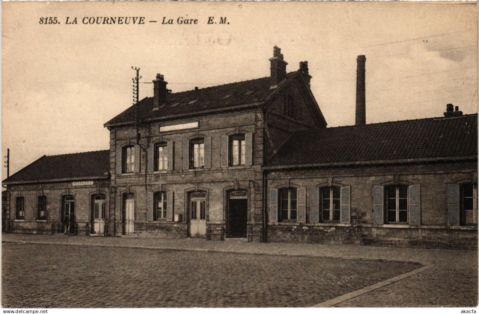 CPA La Courneuve La Gare (1360835)