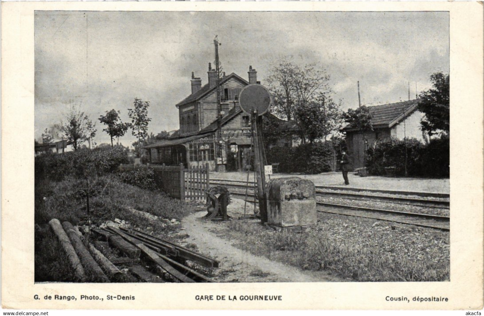 CPA La Courneuve La Gare (1360840)