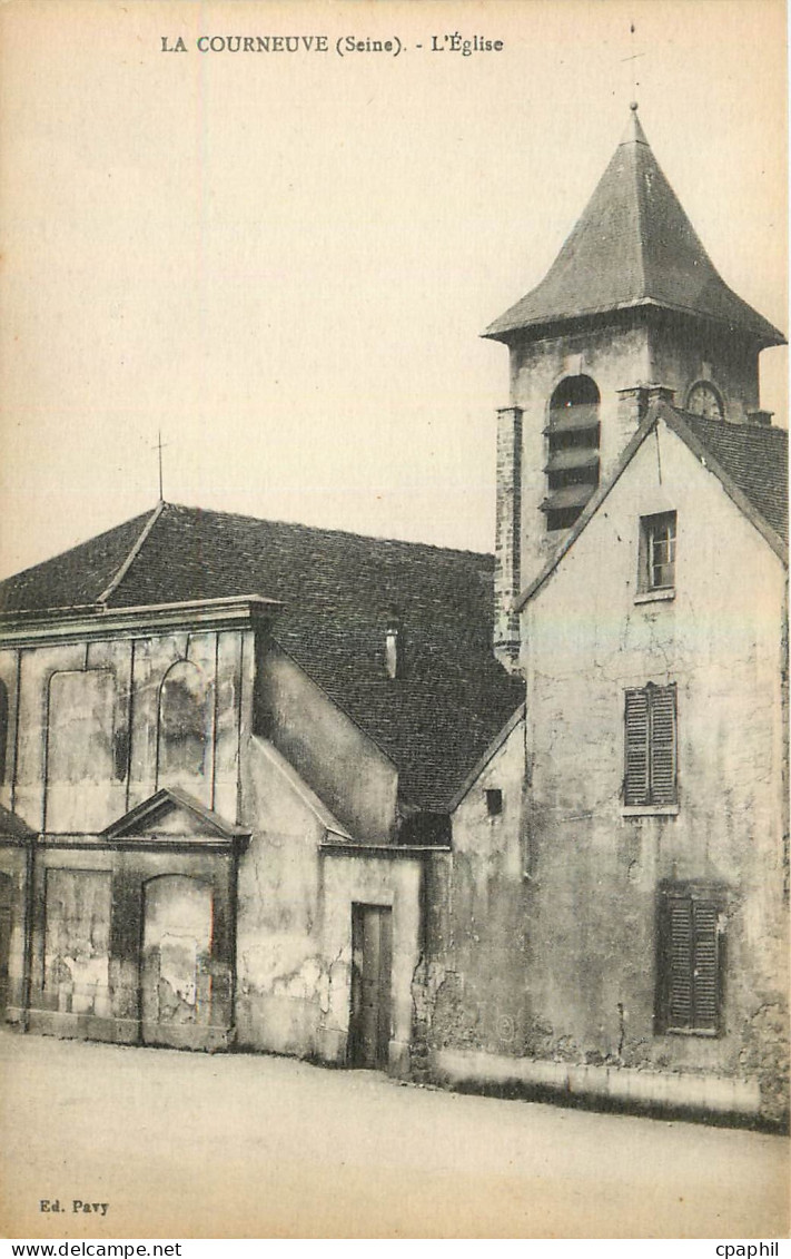 CPA La Courneuve Seine l'Eglise