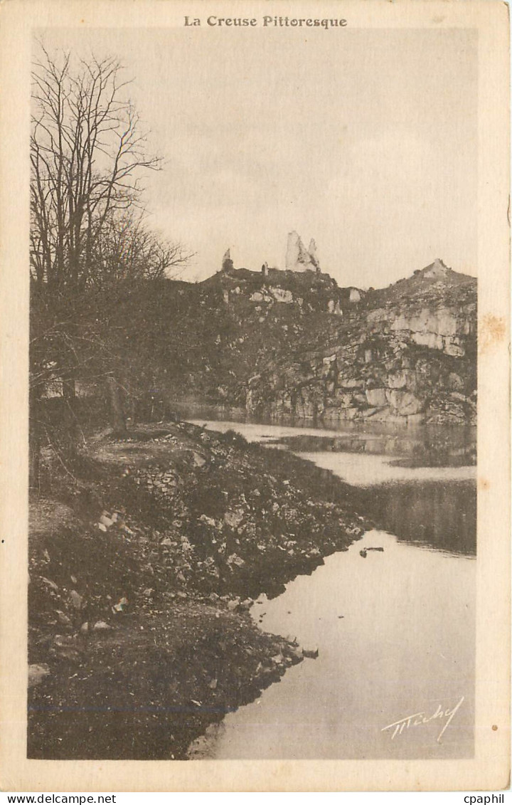 CPA La Creuse a Crozant