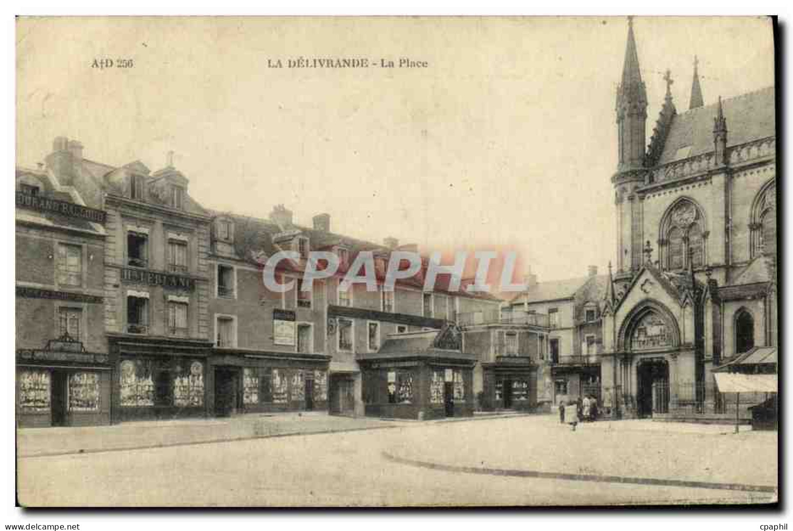 CPA La Delivrande La Place