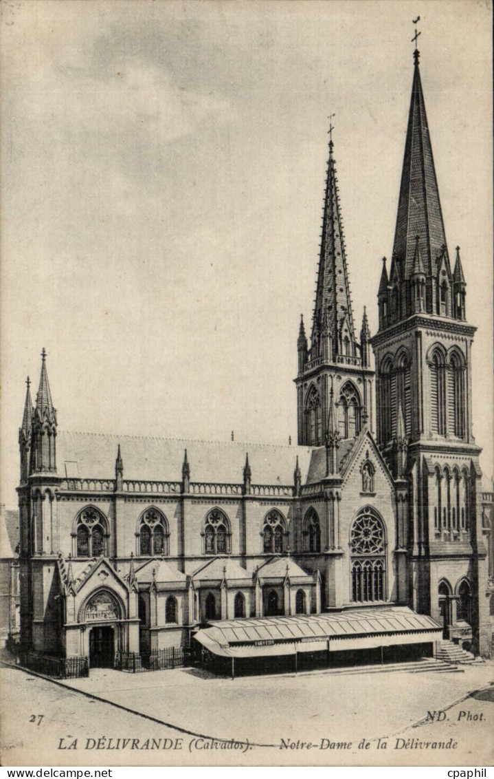 CPA La Delivrande Notre Dame de la Delivrande