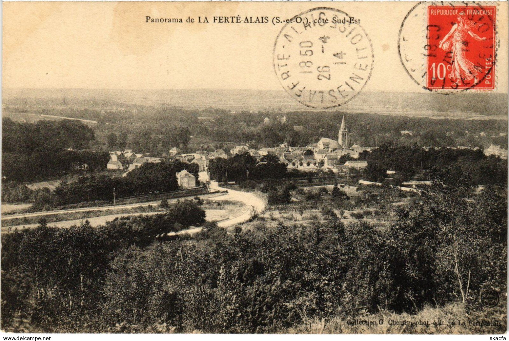 CPA La Ferte-Alais Panorama FRANCE (1371706)