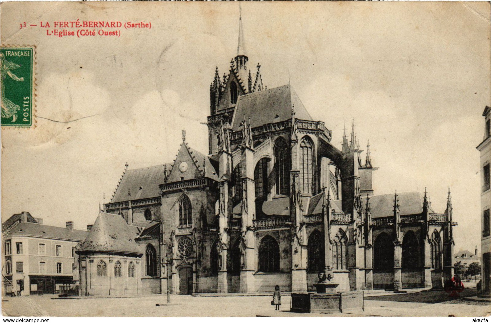 CPA La Ferte Bernard Eglise (1429633)