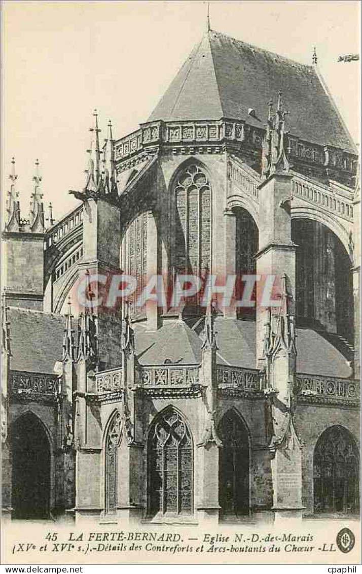 CPA La Ferte Bernard Eglise ND des Marais