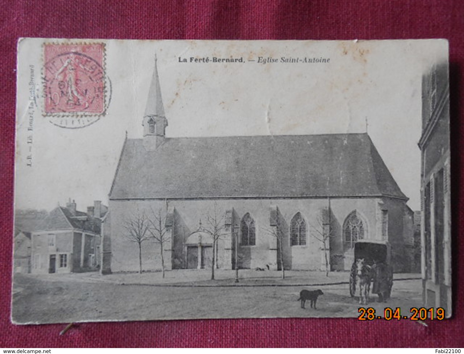 CPA - La Ferté-Bernard - Eglise Saint-Antoine