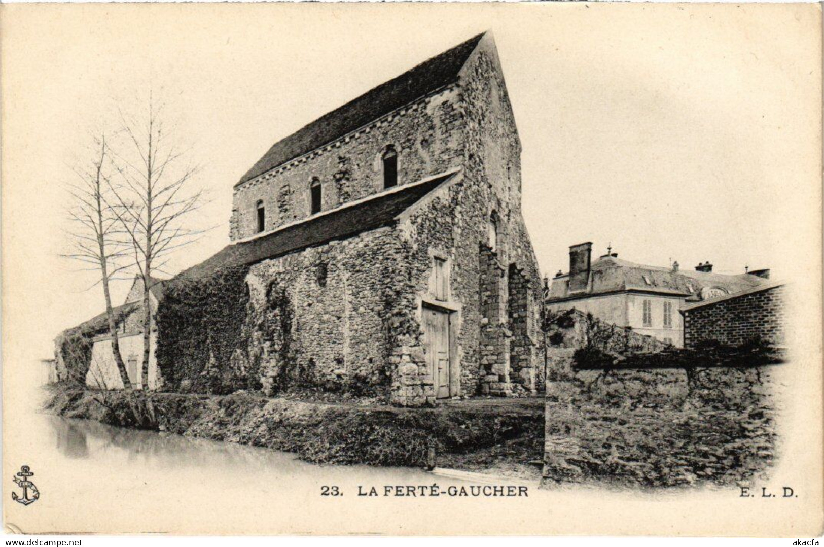 CPA LA FERTE-GAUCHER Maison - Building (1329179)
