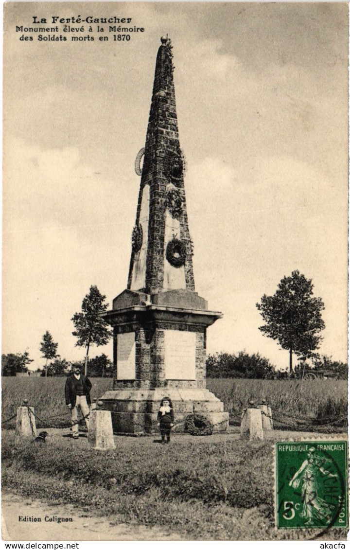 CPA LA FERTE-GAUCHER Monument (1329164)