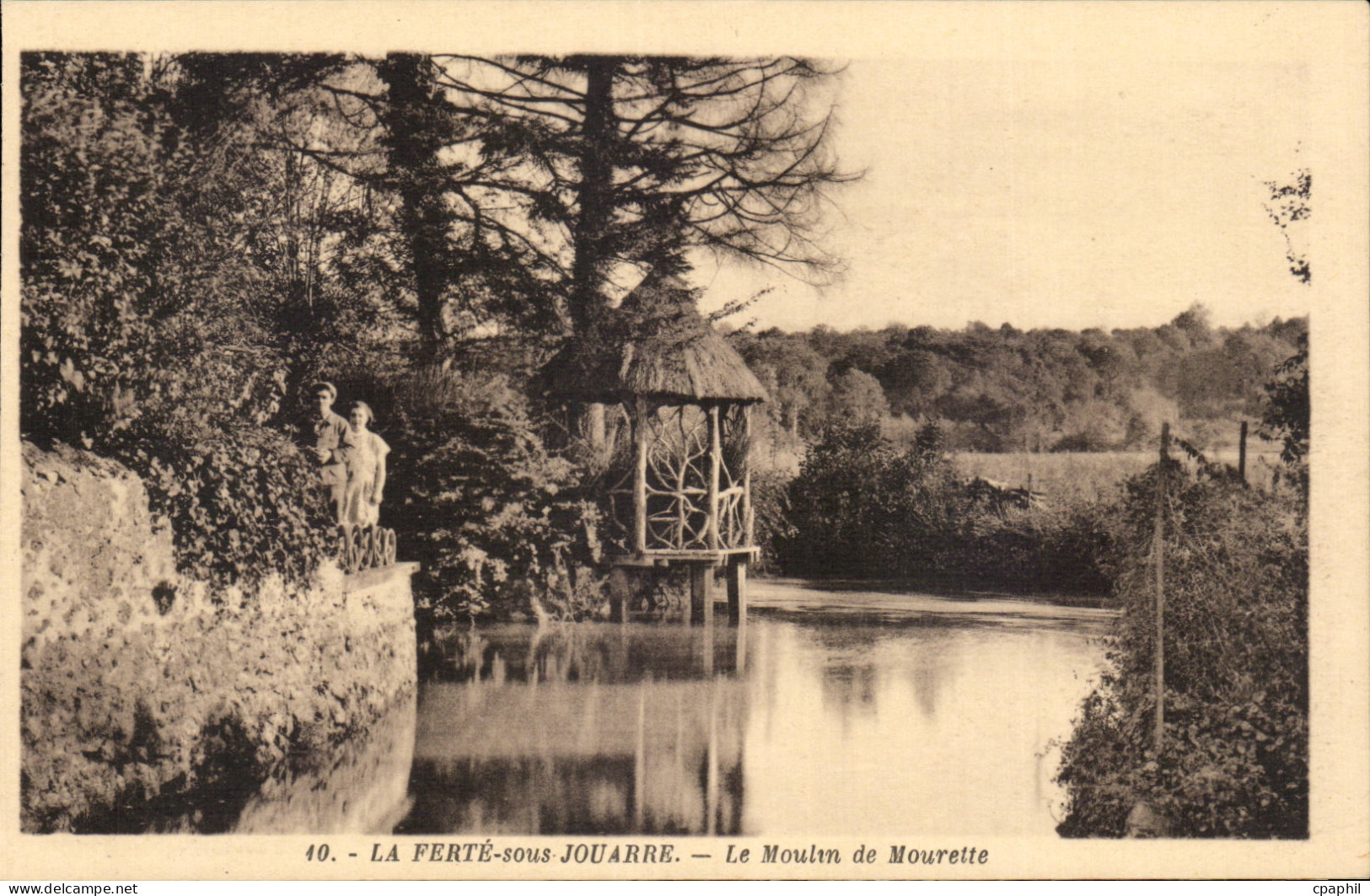 CPA La Ferte sous Jouarre Le moulin de Mourette