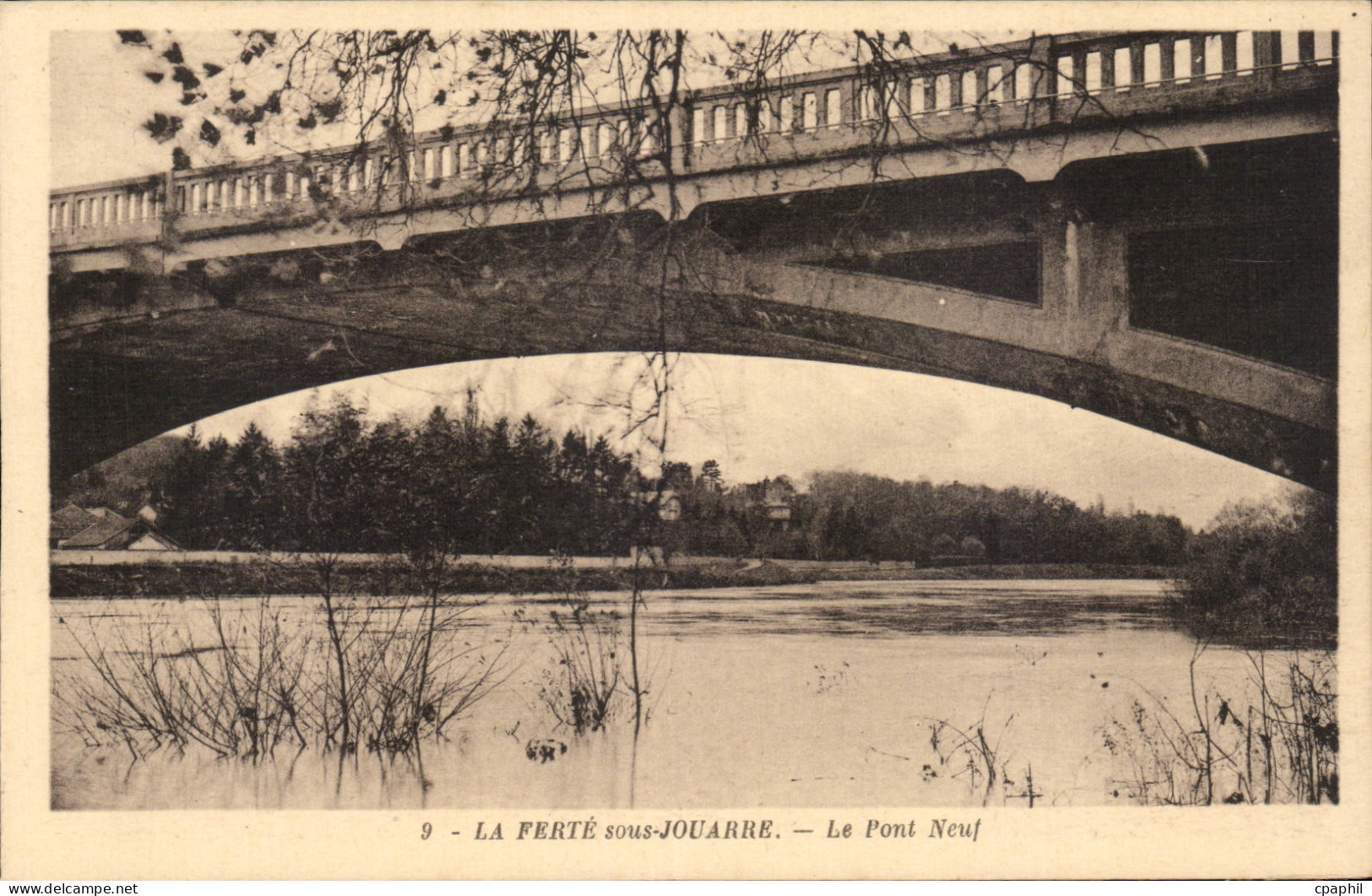 CPA La Ferte sous Jouarre le pont neuf