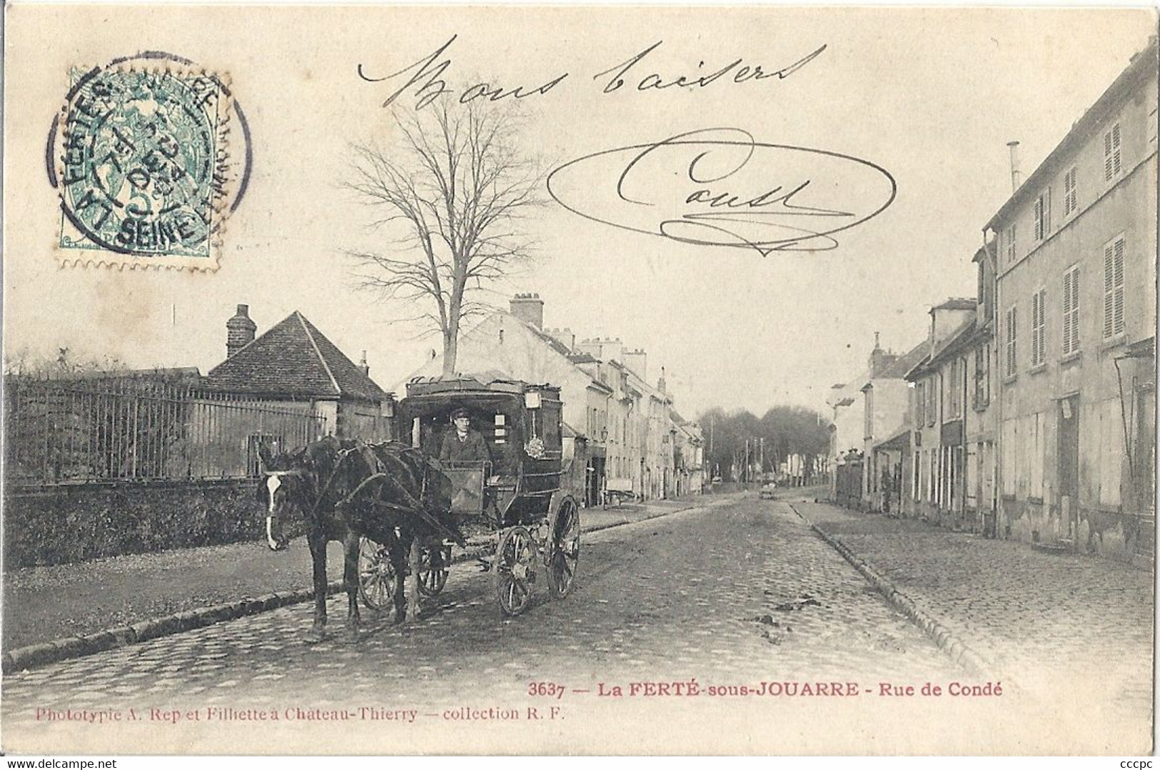 CPA La Ferté-sous-Jouarre Rue de Condé