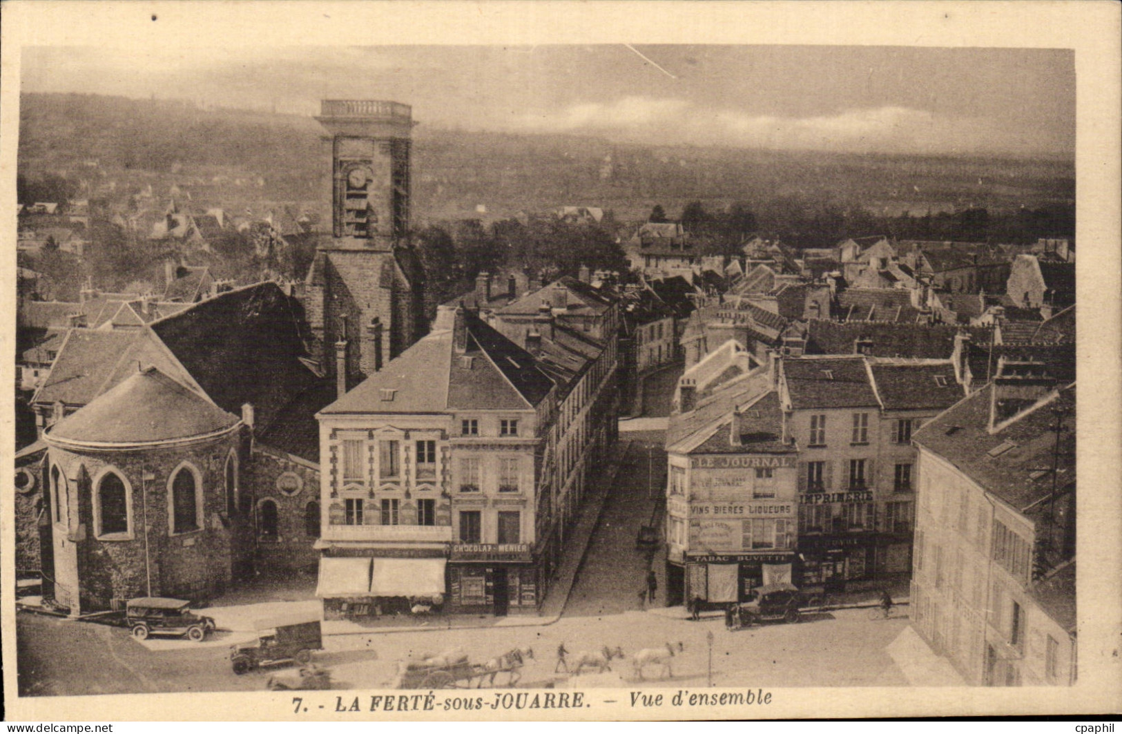 CPA La Ferte sous Jouarre Vue d ensemble