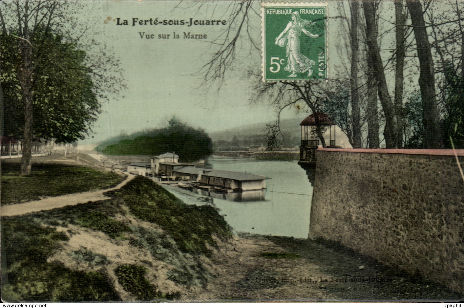 CPA La Ferte Sous Jouarre Vue Sur La Marne