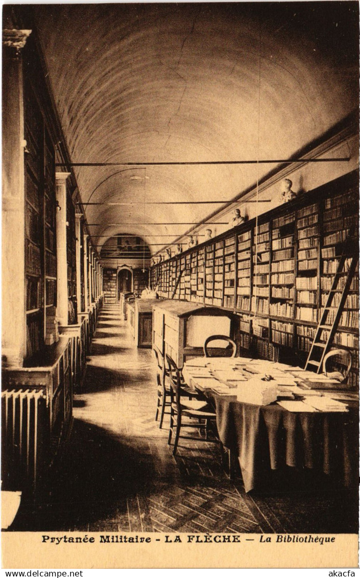 CPA La Fleche la Bibliotheque (1429197)