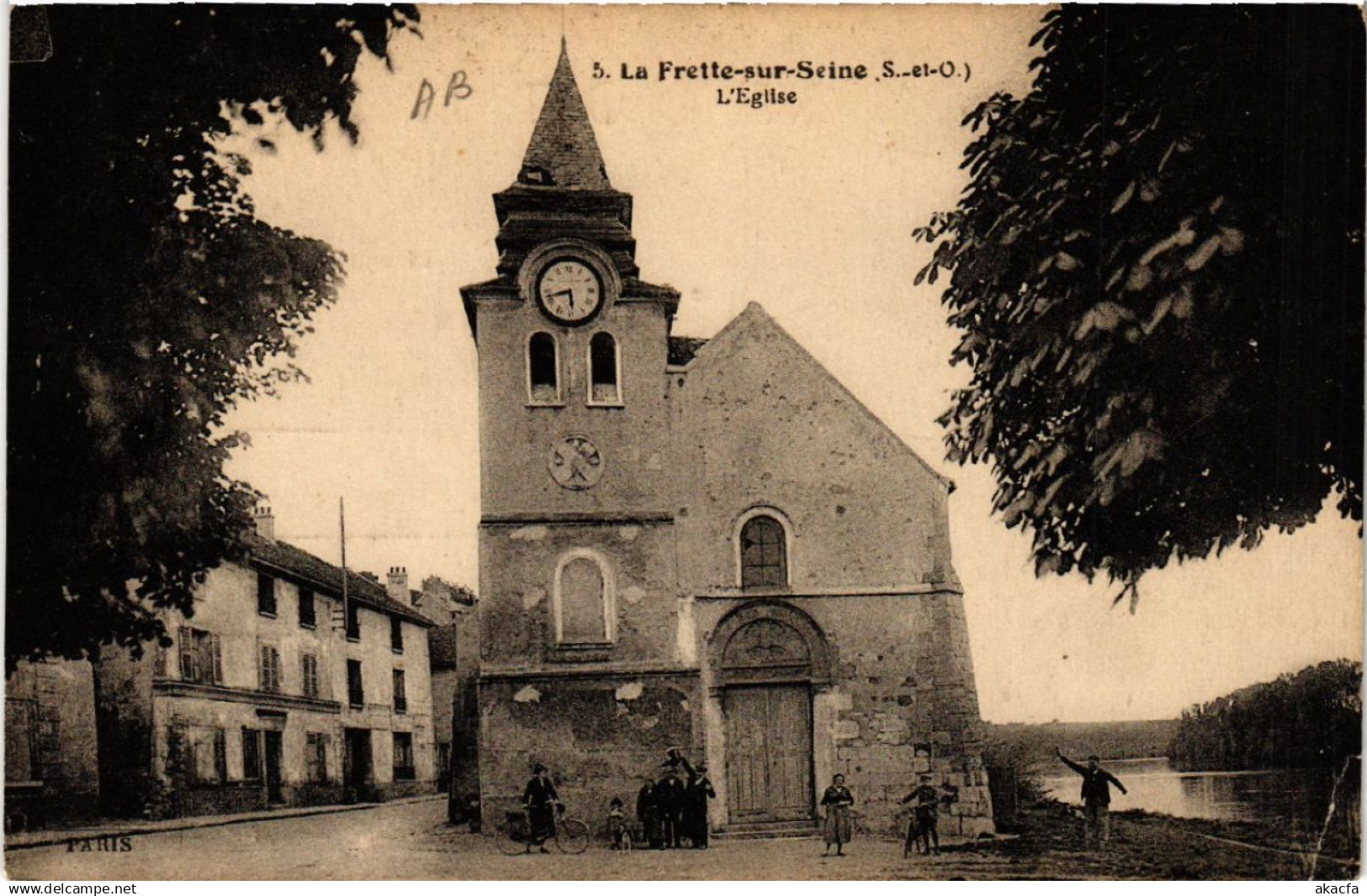 CPA La Frette-sur-Seine - L'Église (519560)