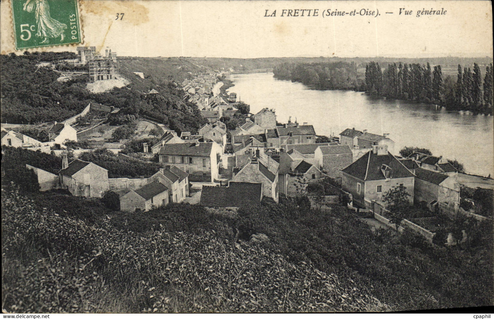 CPA La Frette Vue Generale