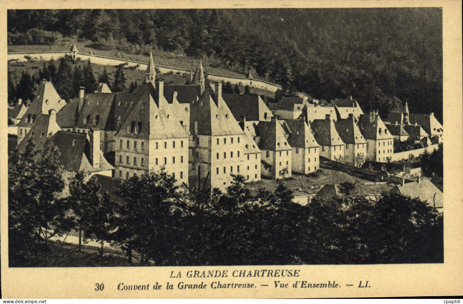 CPA La Grande Chartreuse Couvent de La Grande Chartreuse vue d'Ensemble