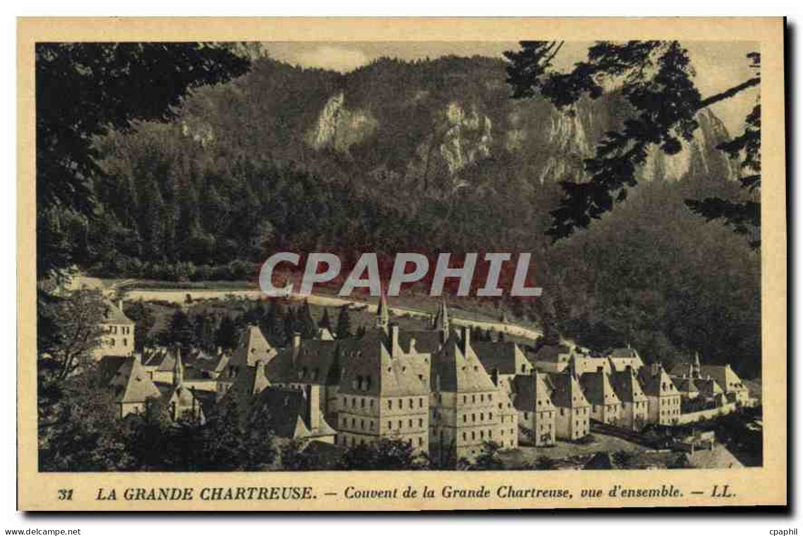 CPA La Grande Chartreuse Couvent de La Grande Chartreuse vue d'ensemble