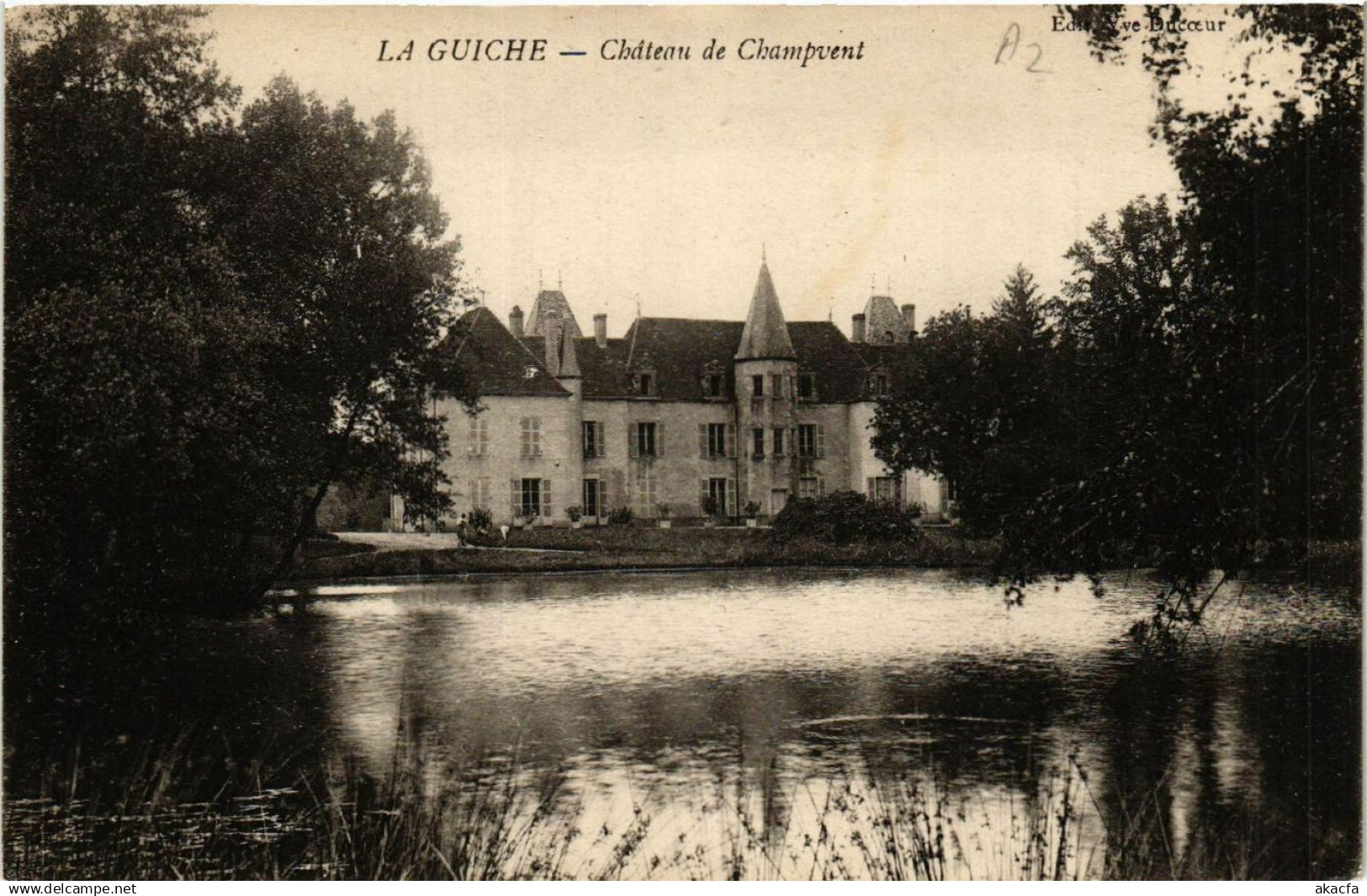 CPA La GUICHE - Chateau de Champvent (437437)