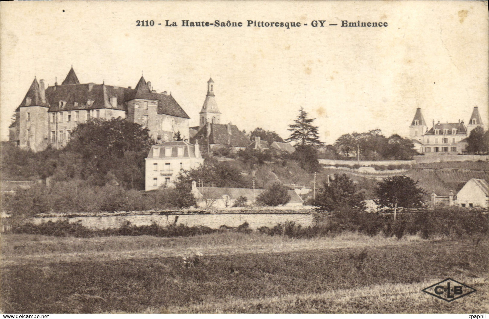 CPA La Haute Saone Pittoresque Gy Eminence