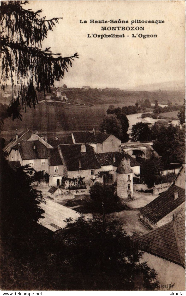CPA La Haute-SAONE pittoresque - MONTBOZON - L'Orphelinat - L'Ognon (292405)
