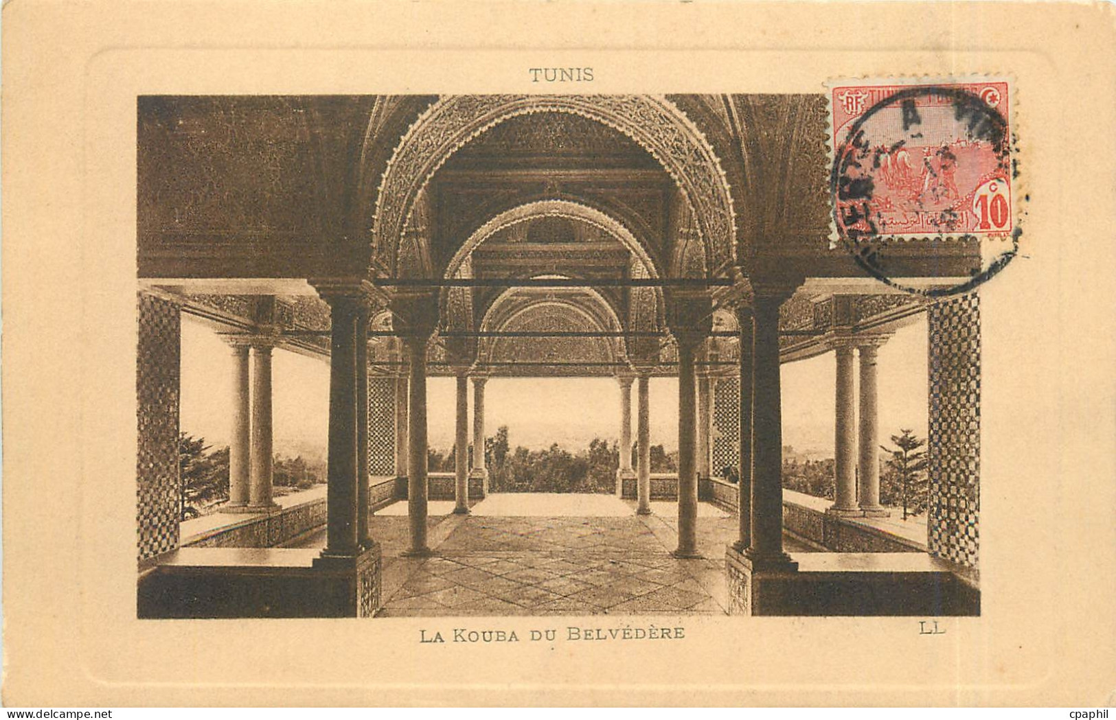 CPA LA KOUBE DU BELVEDERE