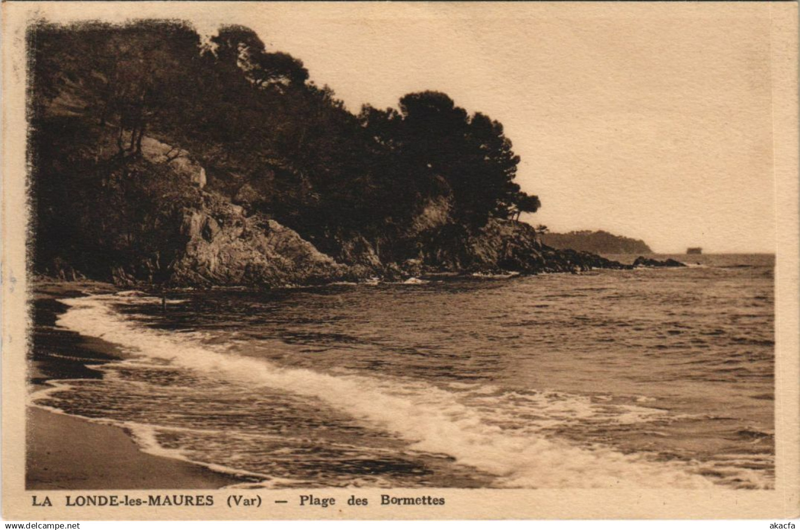 CPA LA LONDE-les-MAURES Plage des Bormettes (1112549)