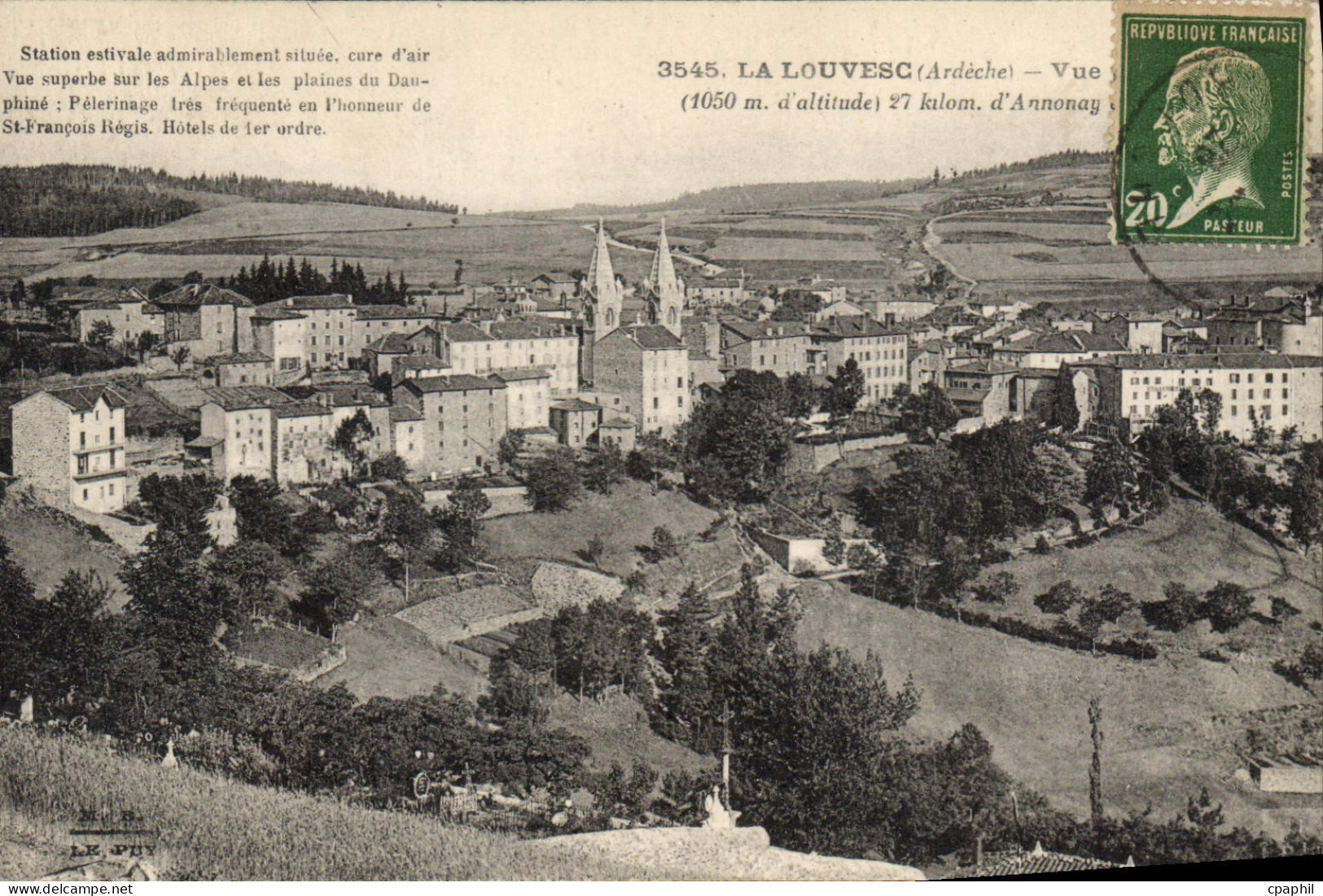 CPA La Louvesc Ardeche
